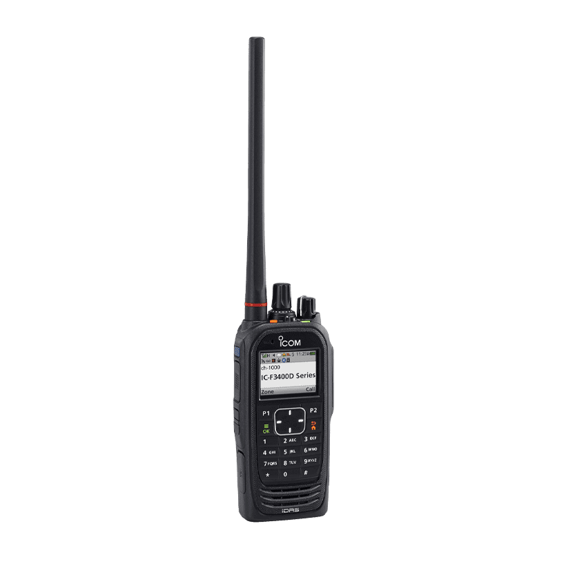 iCom F3400D - F4400D Series VHF UHF Digital Handheld Transceiver