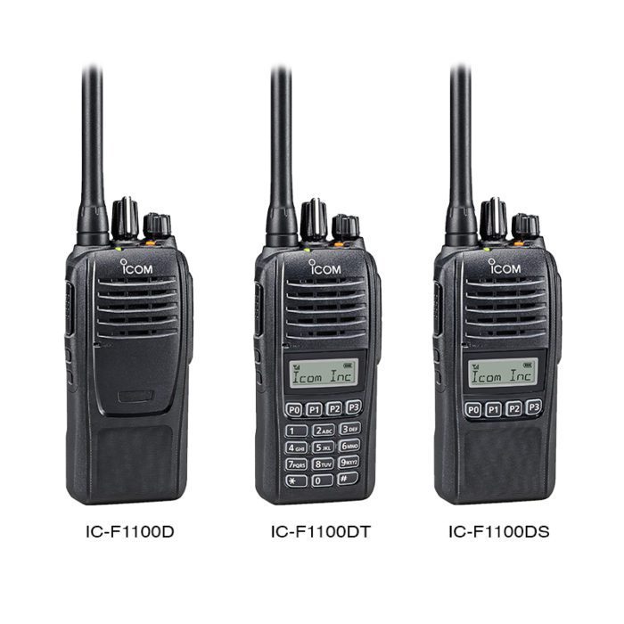 iCom F1100D / F2100D IDAS VHF/UHF Portables