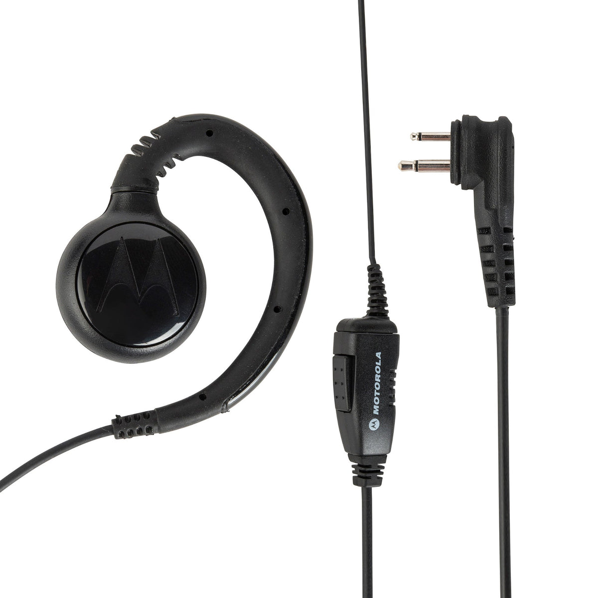 Motorola HKLN4604 Microphone w/ PTT Swivel Earpiece