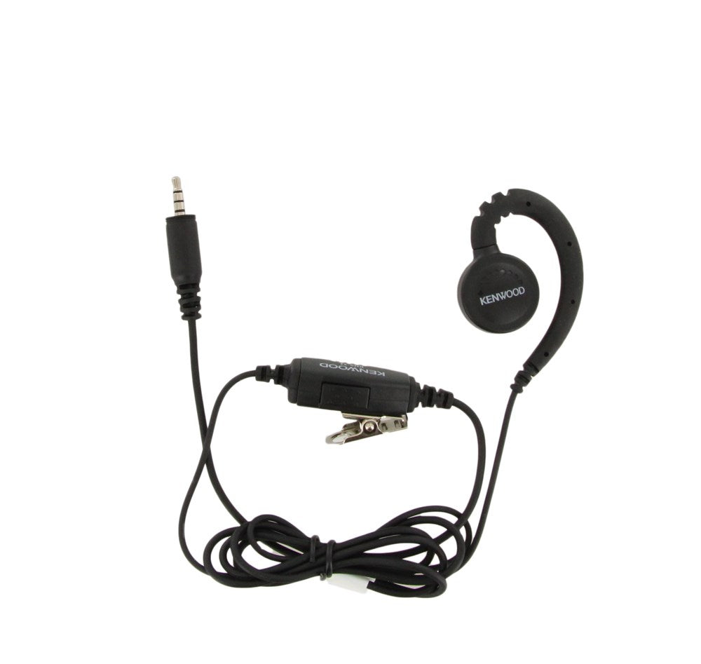 Kenwood KHS-34 Earhook PTT Mic for PKT23 Radios Only