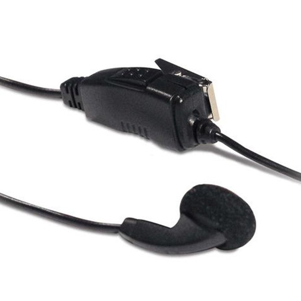 Kenwood KHS-26 Clip PTT Microphone with Earbud