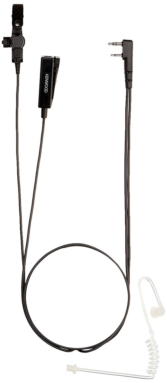 Kenwood KHS-8BL Surveillance Palm Mic Earphone