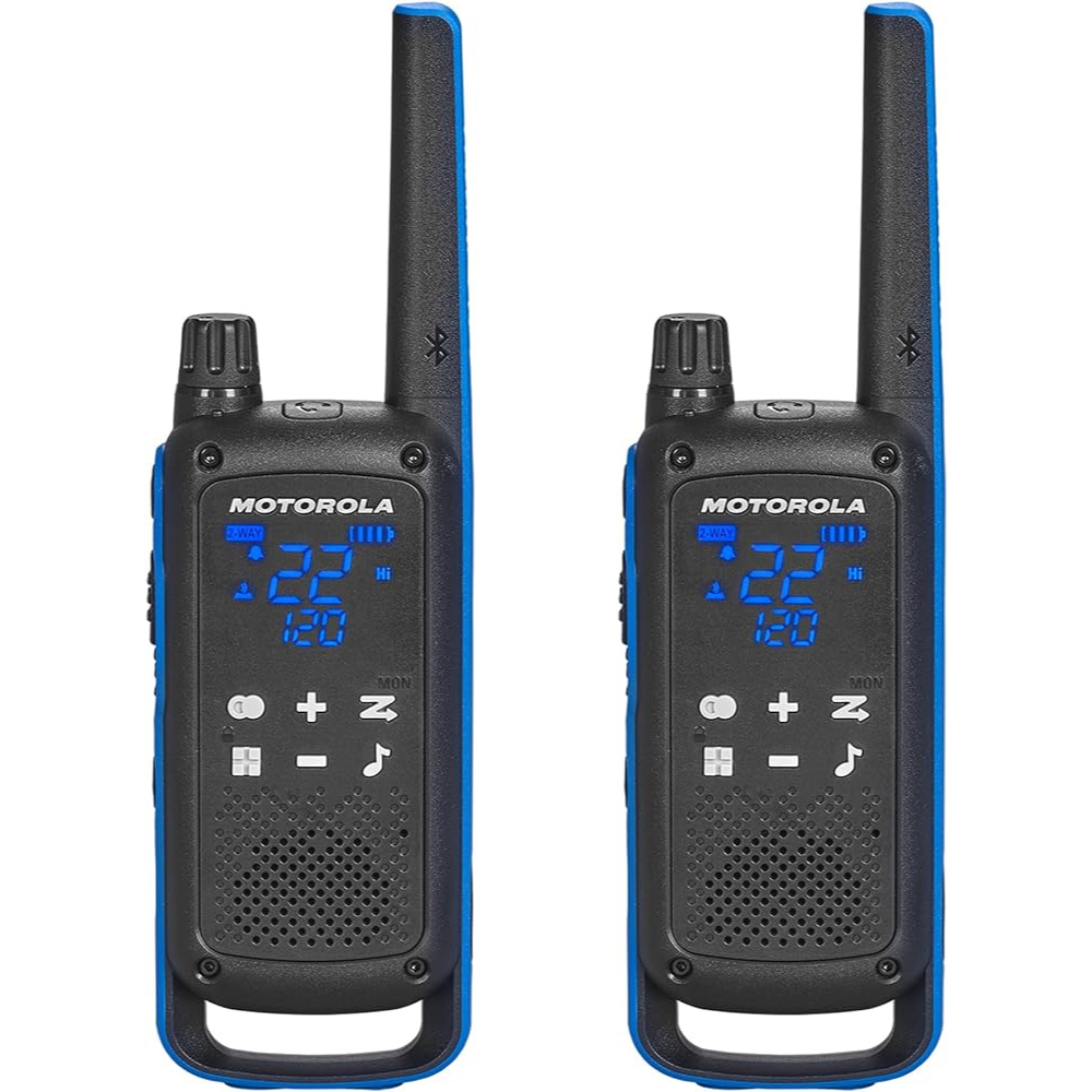 Motorola T802 FRS Bluetooth Talkabout two-way radios, pair