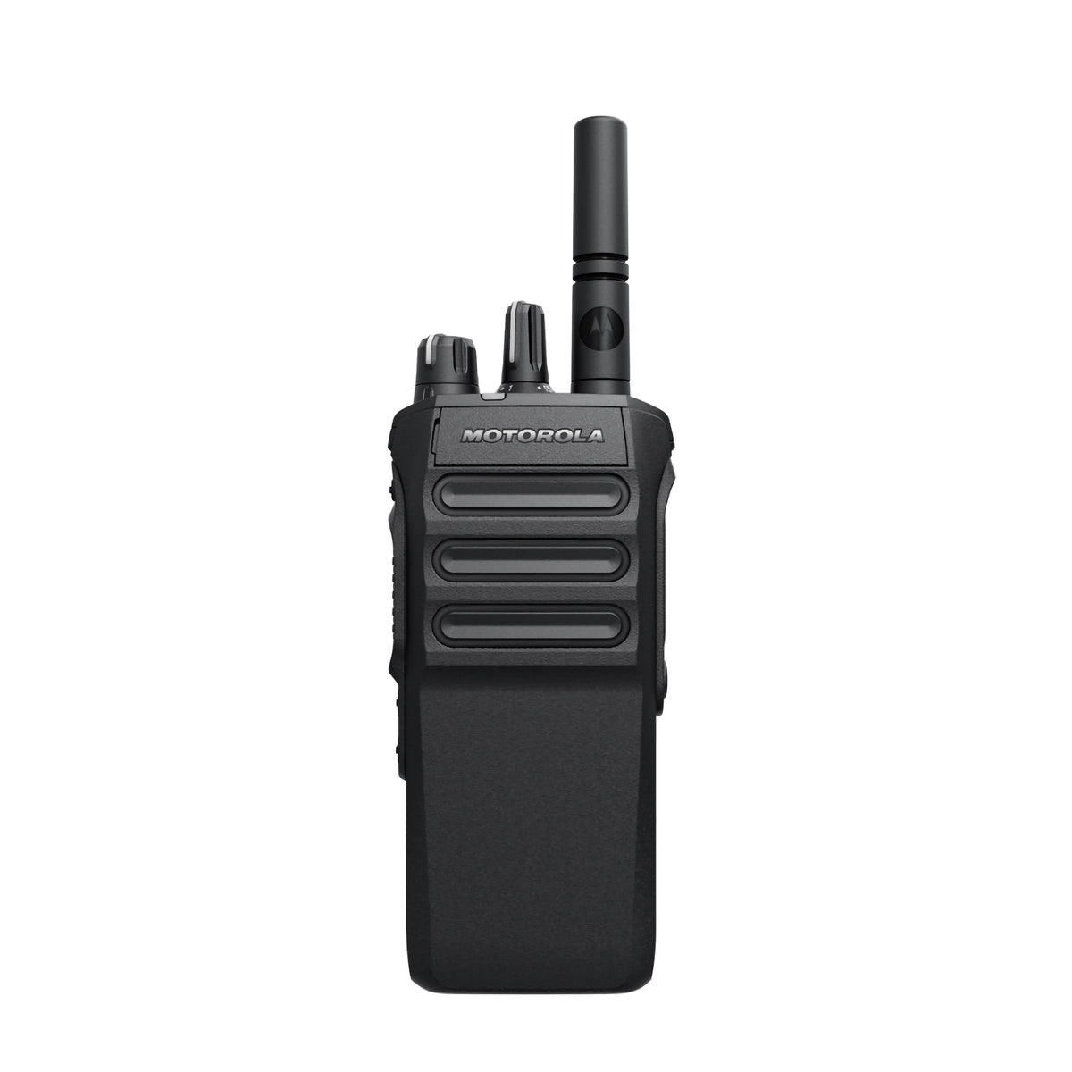 Motorola MOTOTRBO R7 UHF Capable Two-Way Radio, No Keypad, High-Capacity Battery with Microphone