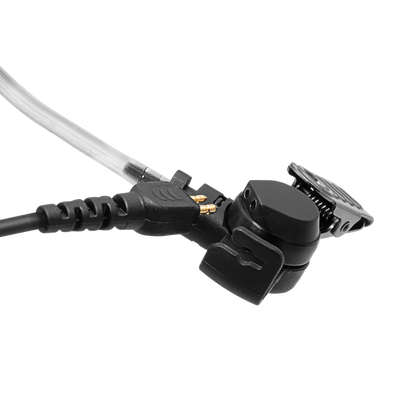 2-Wire Acoustic Tube Earpiece with PTT and Mic