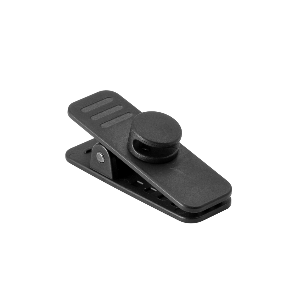 CLIP-BRAIDED Black Metal Clip for Braided-Fiber Line