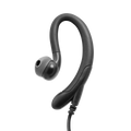 1-Wire C-Ring Earpiece with Inline PTT and Mic