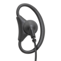 1-Wire Adjustable D-Ring Earpiece with Inline PTT and Mic