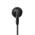 EBROC Listen-Only Earbud with 6-Inch Coiled Cable