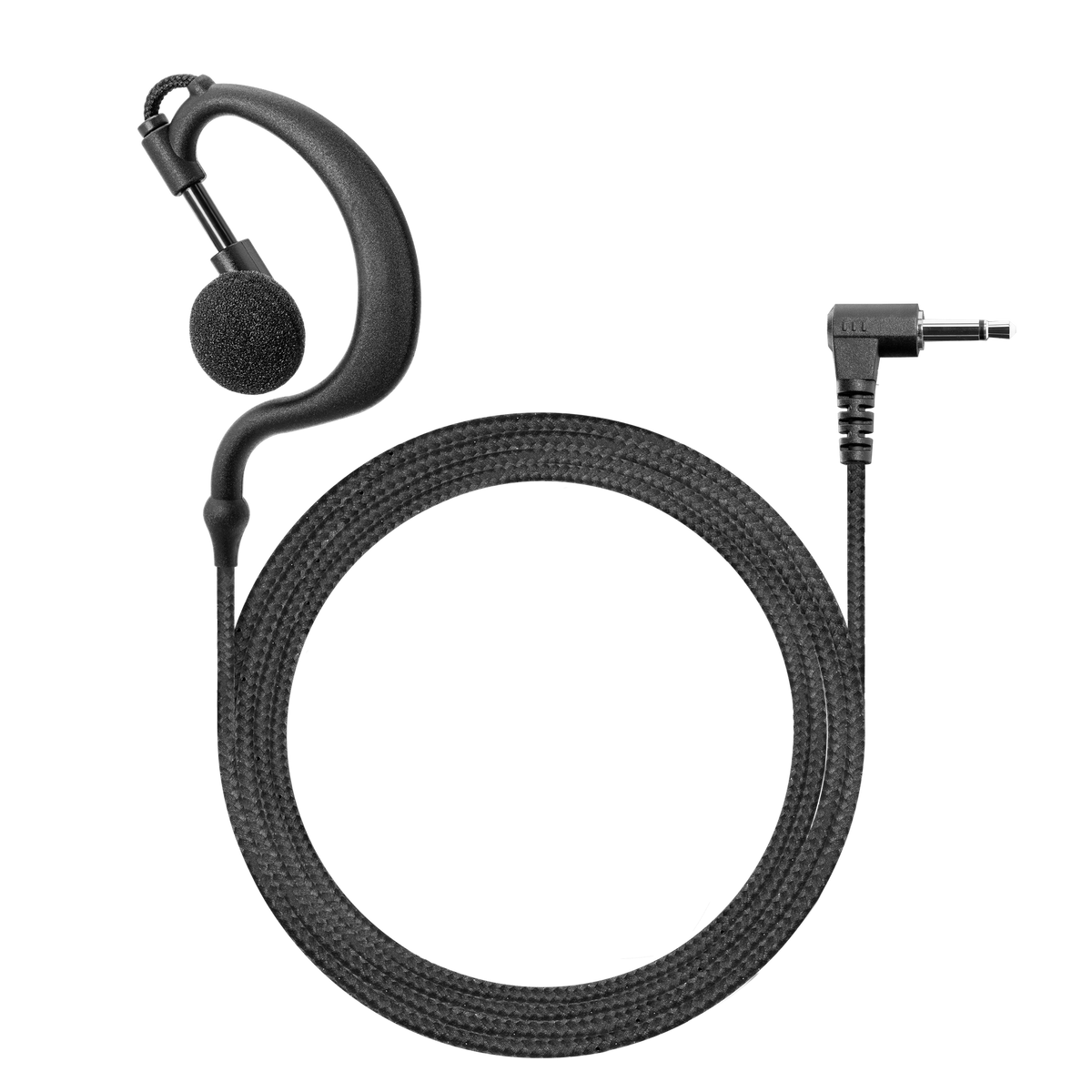 EH+ROS Listen-Only Ear Hook with 36-Inch Straight Cable