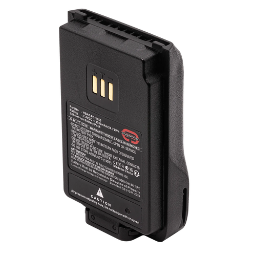 3350mAh Li-Ion Replacement Battery for Hytera PD5 and PD6 Radios