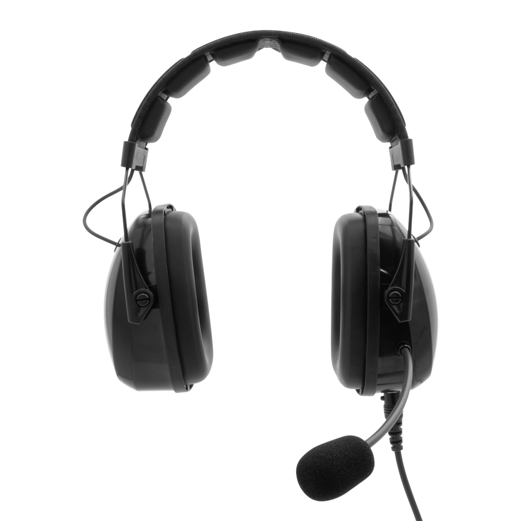 HS9 Padded Over-the-Head Dual-Muff Lightweight Headset