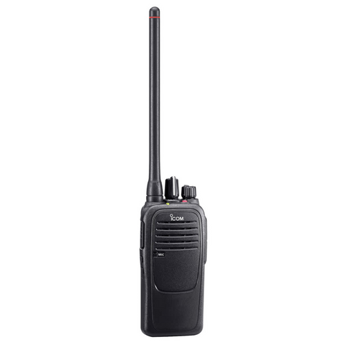 iCom F1000 / F2000 analog portable two-way radio, front view