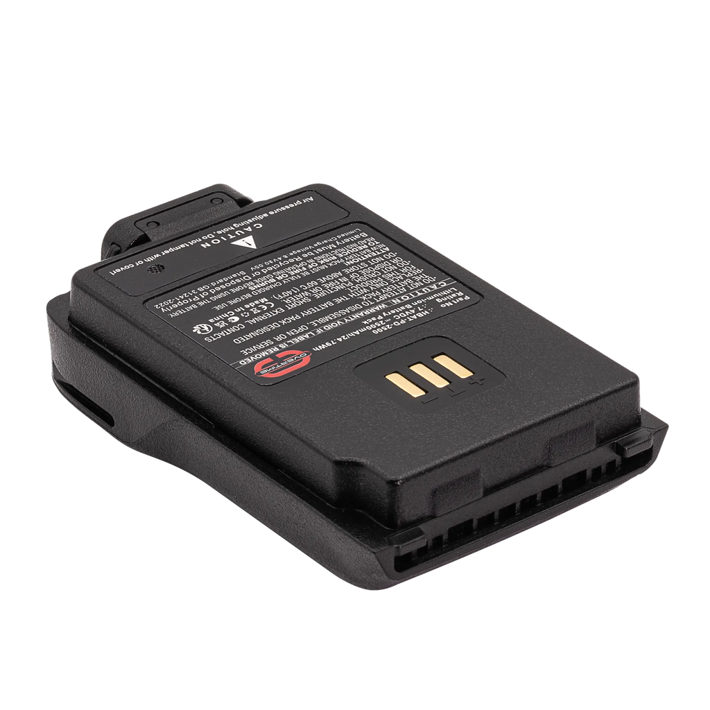 2500mAh Li-Ion Replacement Battery for Hytera PD4, PD5 and PD6 Radios