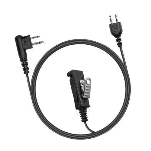 2-Wire SnapLock Earpiece Base with PTT