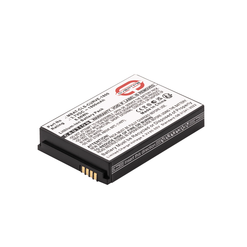 1800mAh Li-Ion Replacement Battery for Motorola CLS and Curve Radios