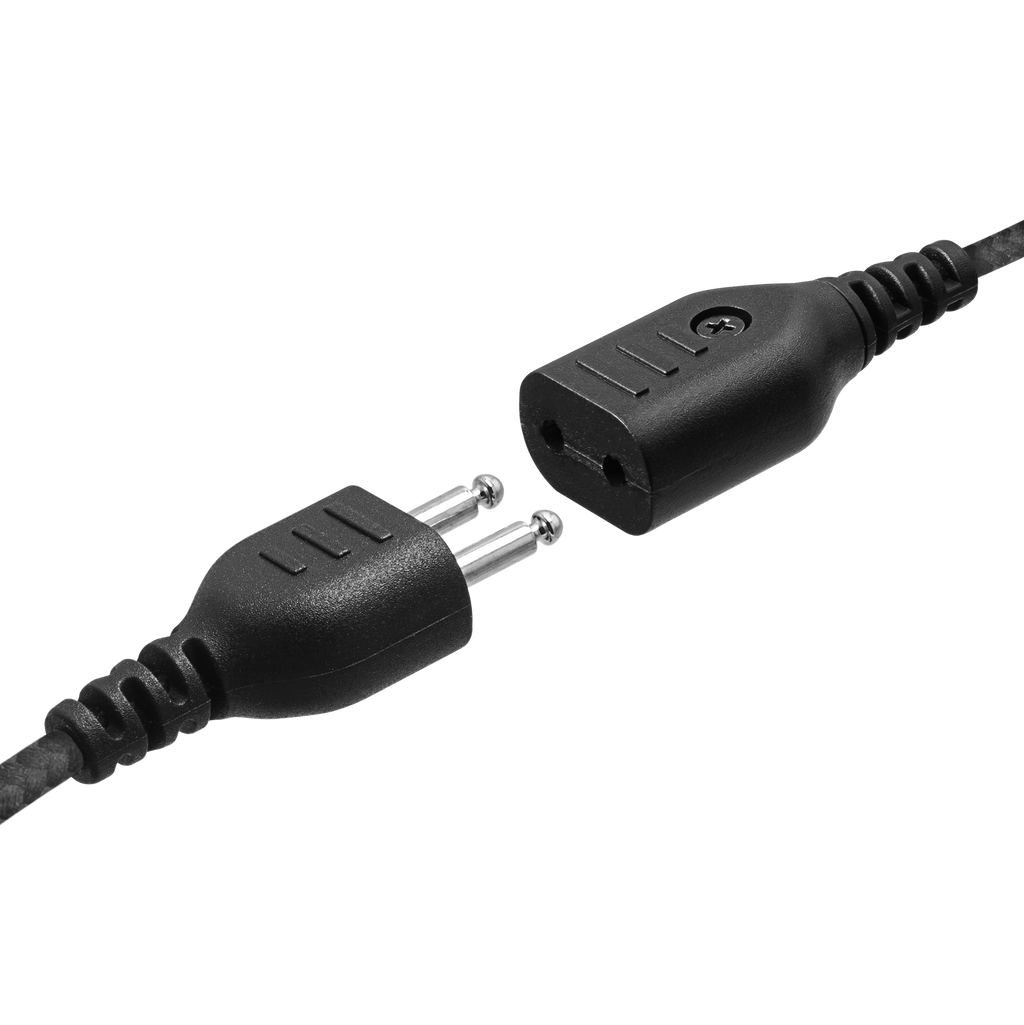1-Wire Braided SnapLock PTT and Shielded Mic Base