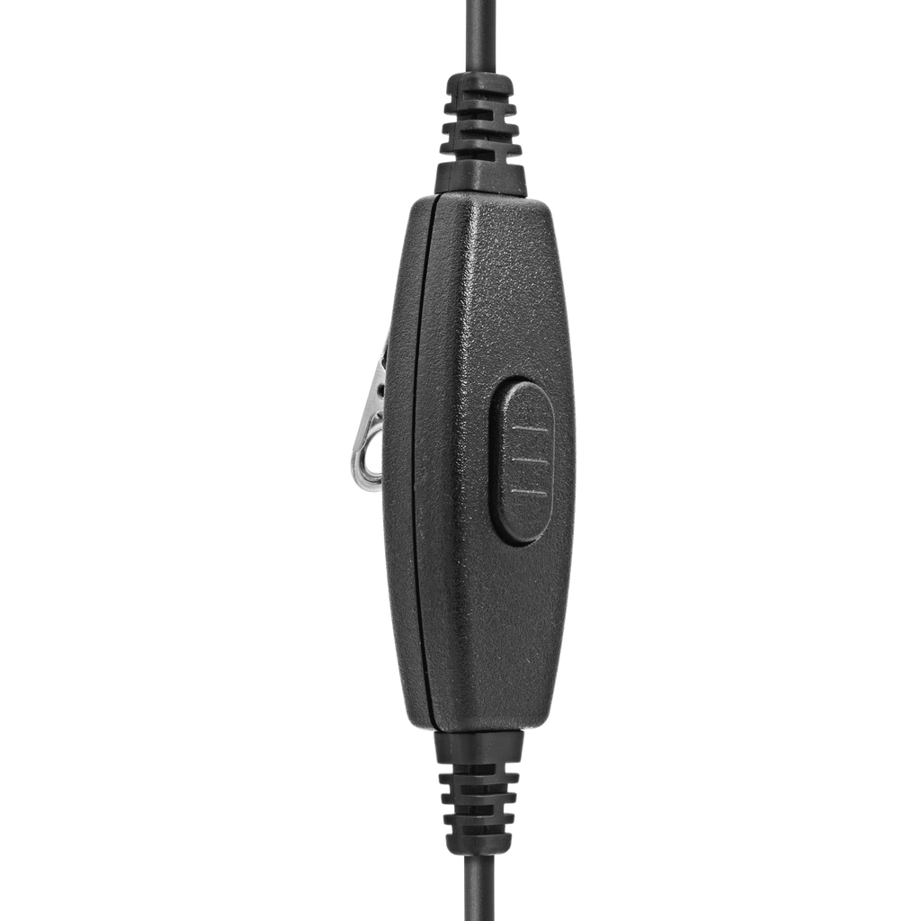 HSS Lightweight Single-Muff Headset with Boom Mic and Inline PTT