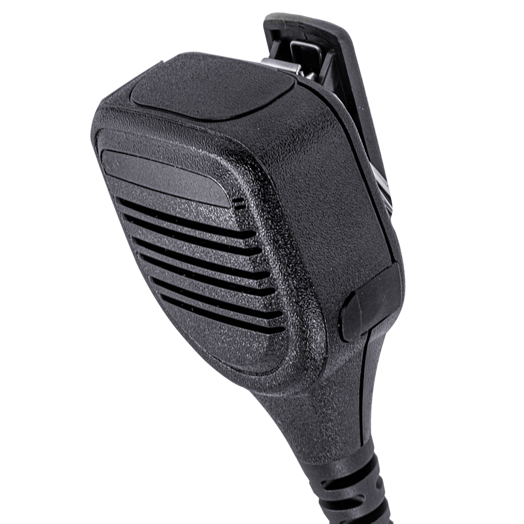 SM6W Compact IP67 Waterproof Speaker Microphone with Earpiece Port