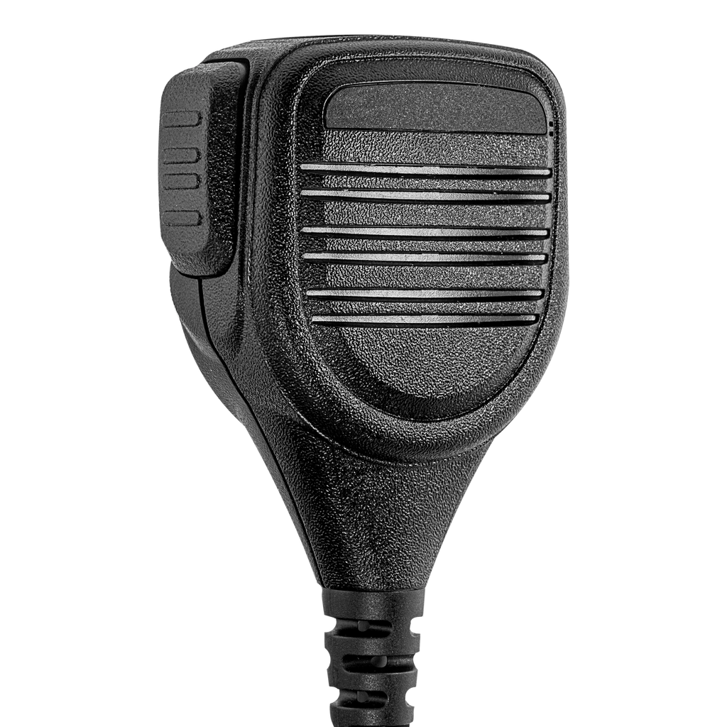SM6WLNC Compact IP67 Noise-Canceling Speaker Microphone with Long Cable