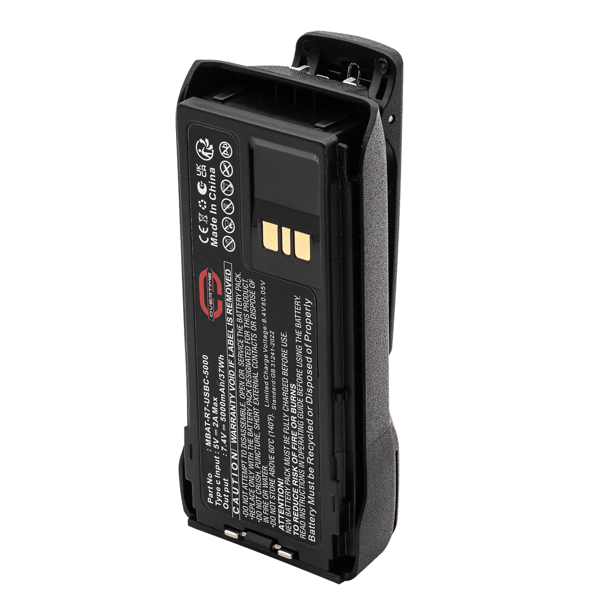 USB-C Li-Ion Replacement Battery for Motorola R7 Radios