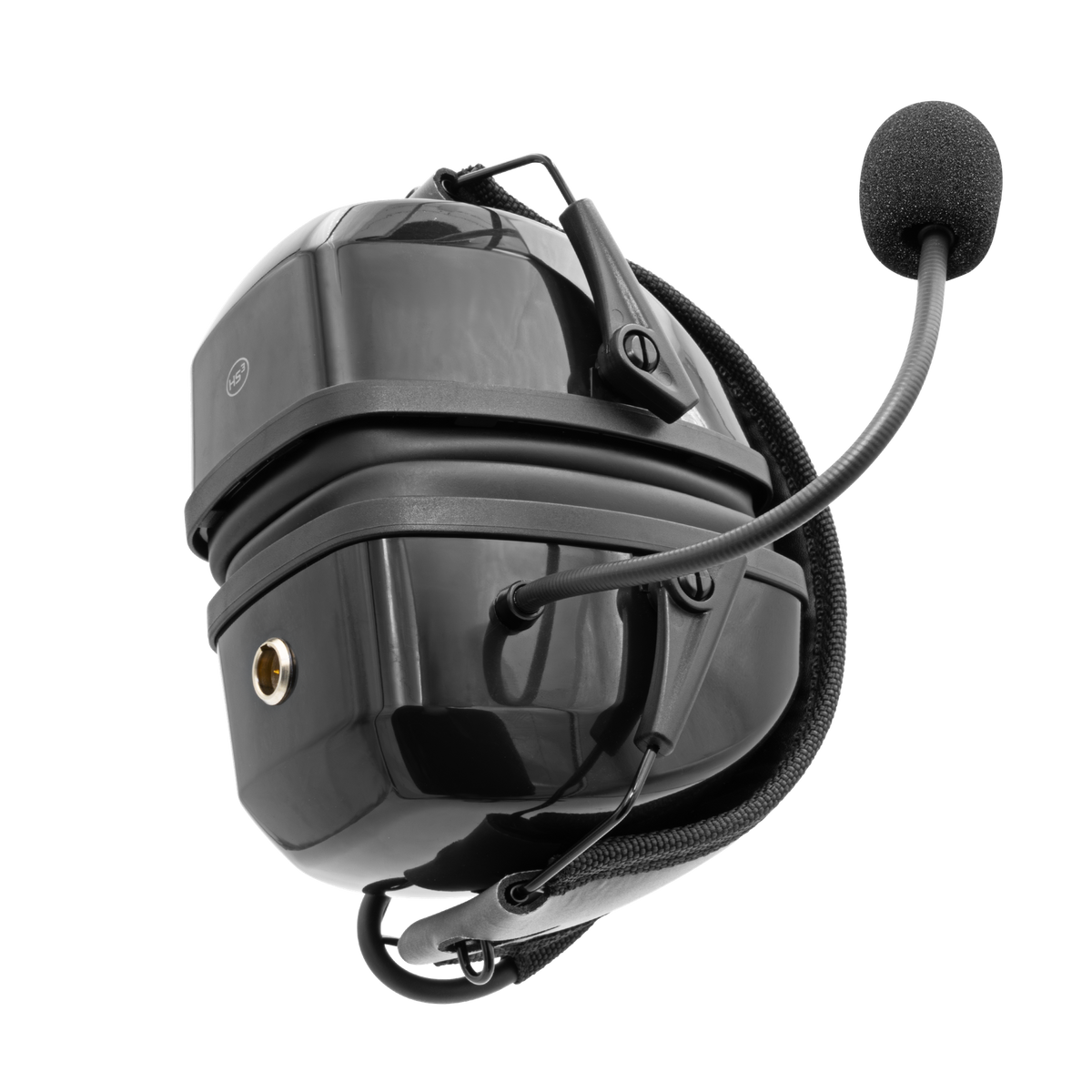 HS3 Lightweight Over-the-Head Dual-Muff Headset in Black