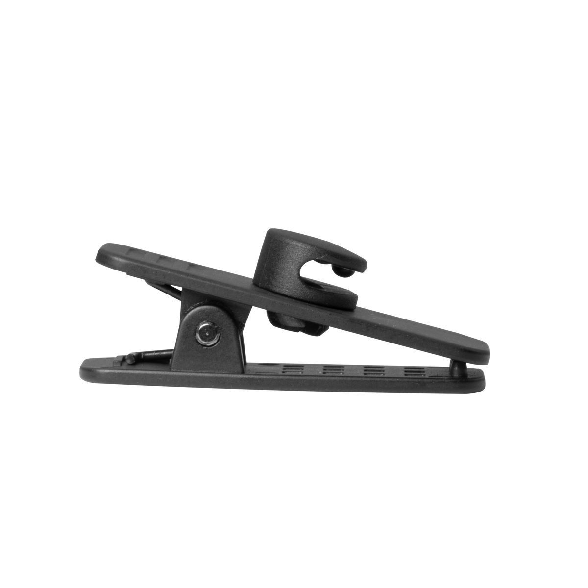CLIP-BRAIDED Black Metal Clip for Braided-Fiber Line