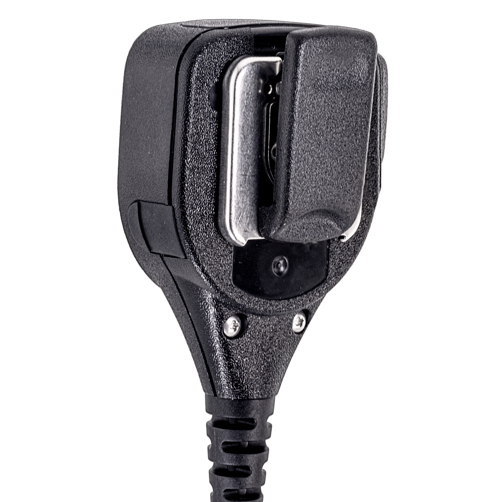 SM6W Compact IP67 Waterproof Speaker Microphone with Earpiece Port