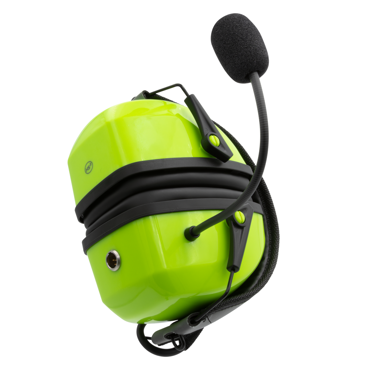 HS3G Lightweight Over-the-Head Dual-Muff Headset in Green