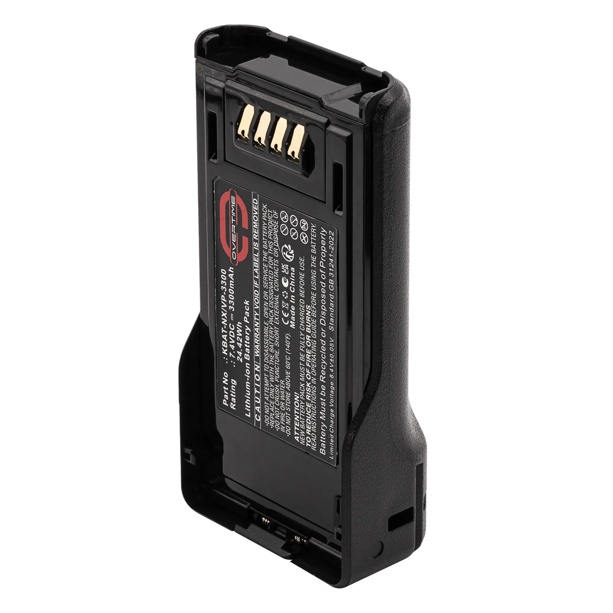 Li-Ion Replacement Battery for Kenwood NX5000 and VP Series Radios