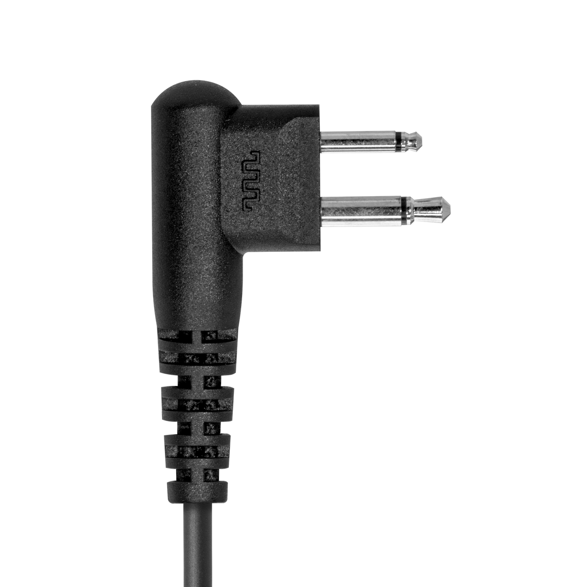 ECO 1-Wire Ear Hook Earpiece with Bottom-Exit PTT Cable