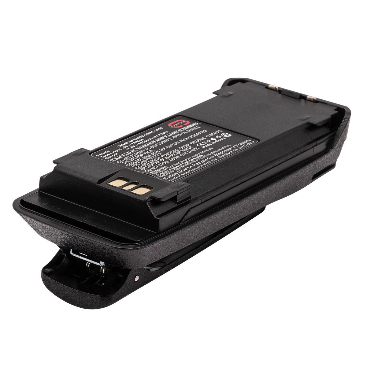3350mAh USB-C Li-Ion Replacement Battery for Motorola XPR6000 Radios