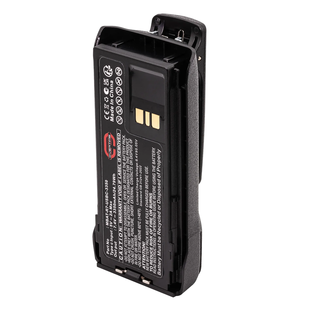 USB-C Li-Ion Replacement Battery for Motorola R7 Radios