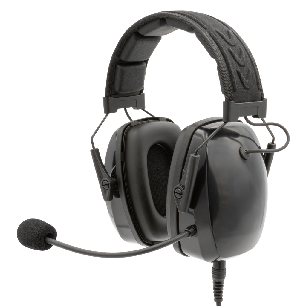 HS9 Padded Over-the-Head Dual-Muff Lightweight Headset