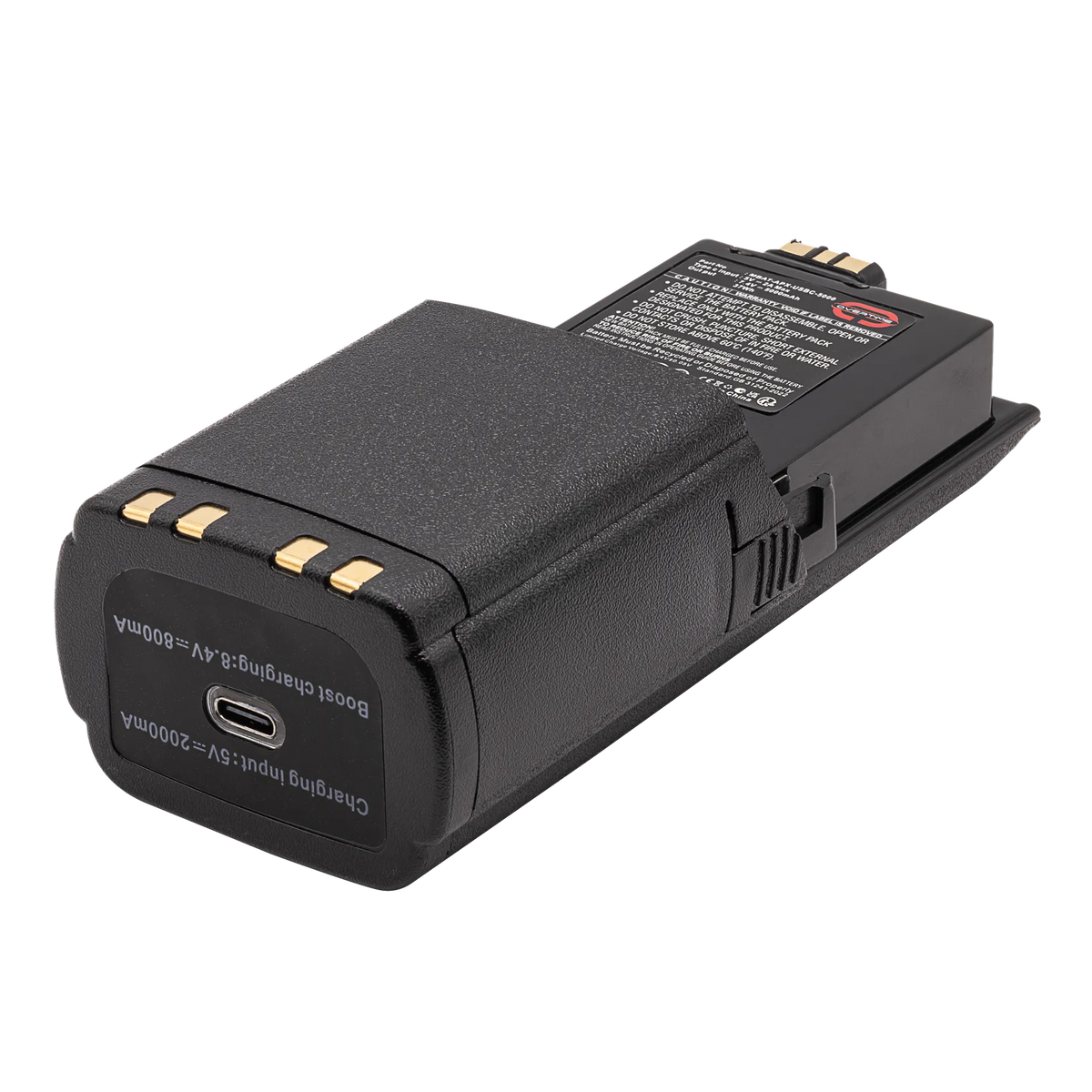 5000mAh USB-C Li-Ion Replacement Battery for Motorola APX Radios