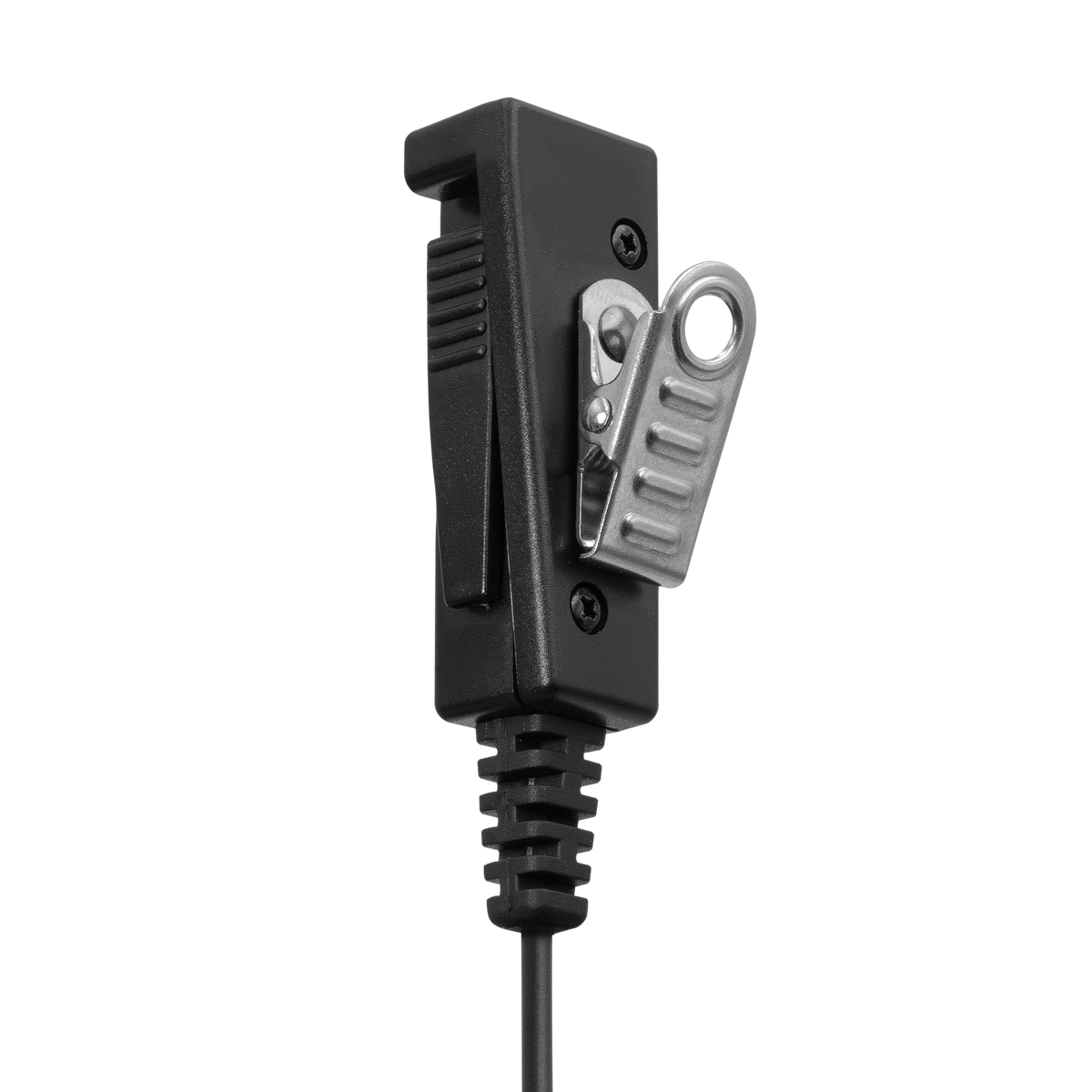 2-Wire Acoustic Tube Earpiece with PTT and Mic