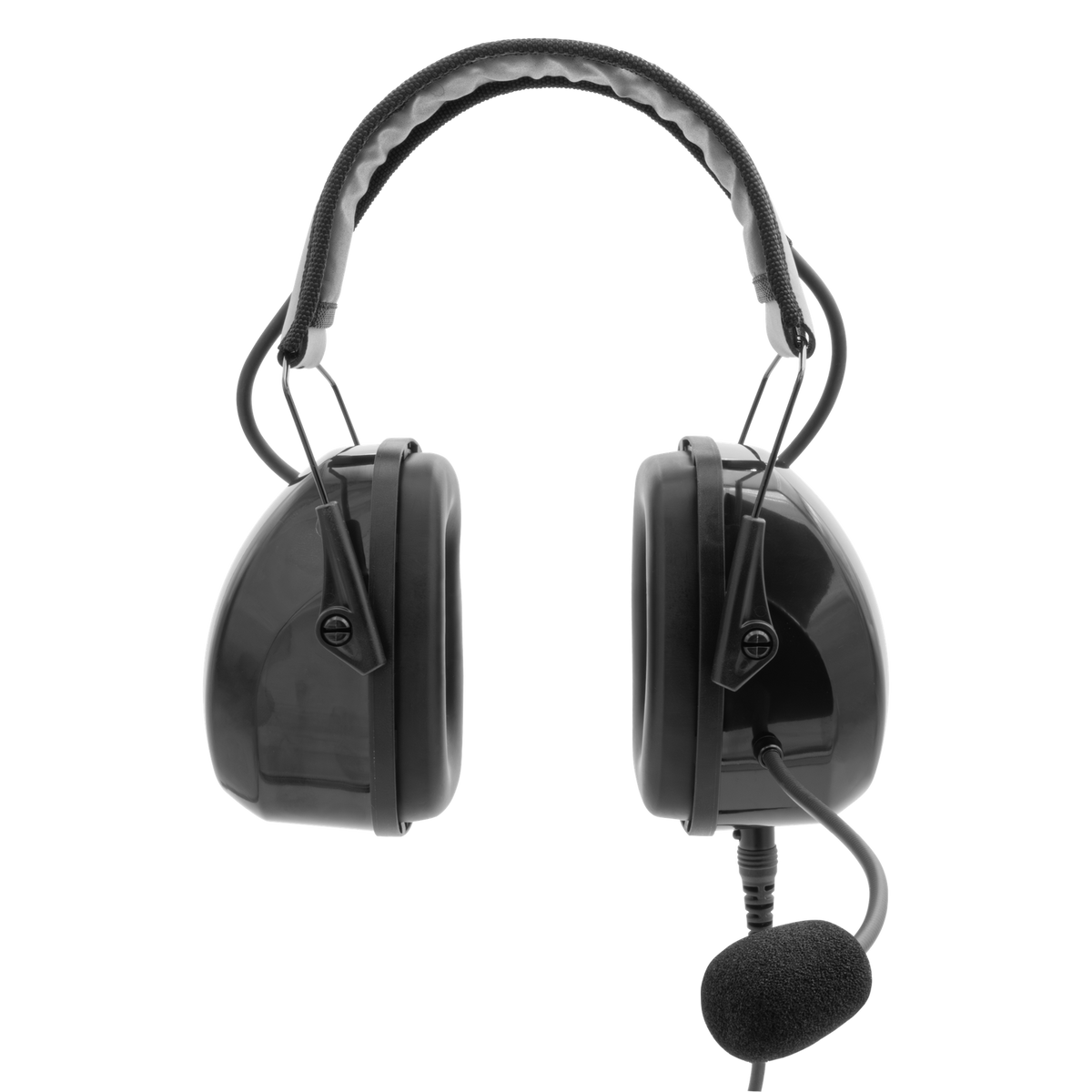 HS3 Lightweight Over-the-Head Dual-Muff Headset in Black
