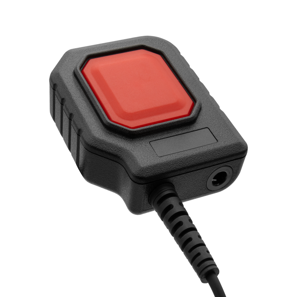 HPTT Large Raised Push-to-Talk Unit with Nexus Port