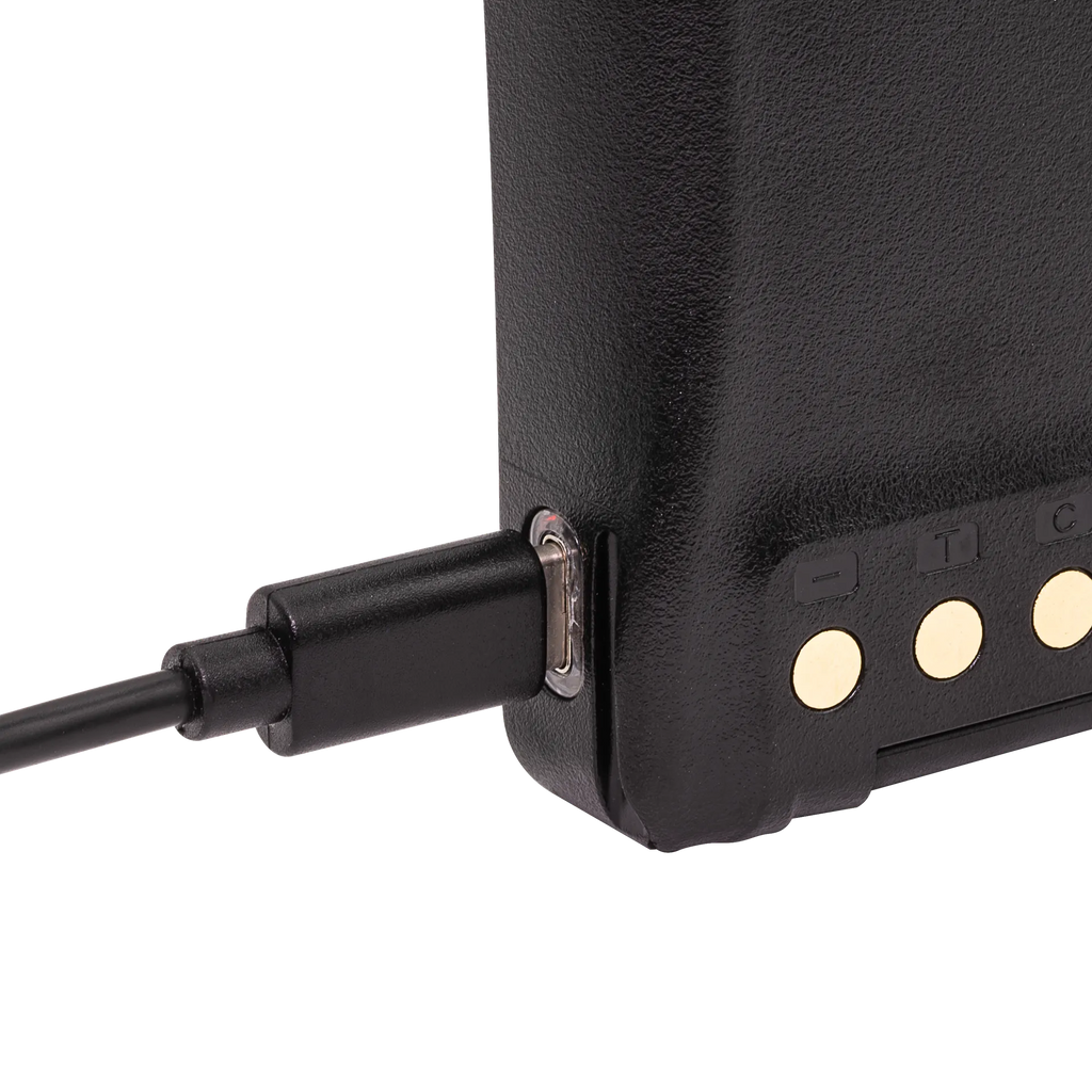 2600mAh USB-C Li-Ion Replacement Battery for Hytera PD7 Radios
