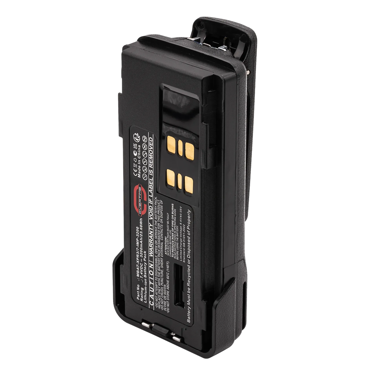 3200mAh Smart Li-Ion Battery for Motorola XPR3000 and XPR7000