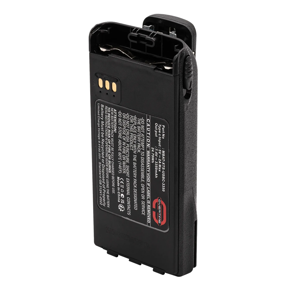 3350mAh USB-C Li-Ion Replacement Battery for Motorola XTS Radios