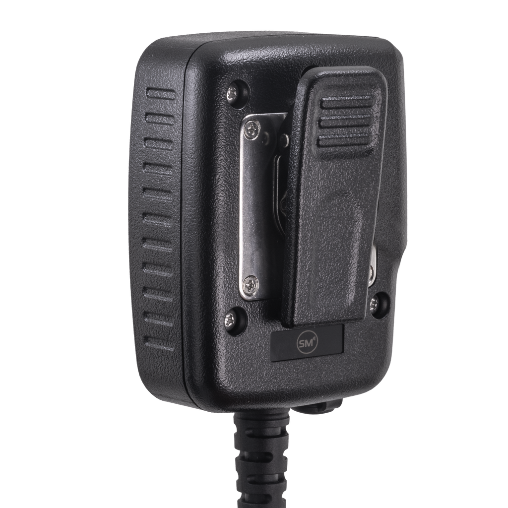 SM4 Full-Size IP55 Speaker Microphone with 3.5mm Earpiece Port