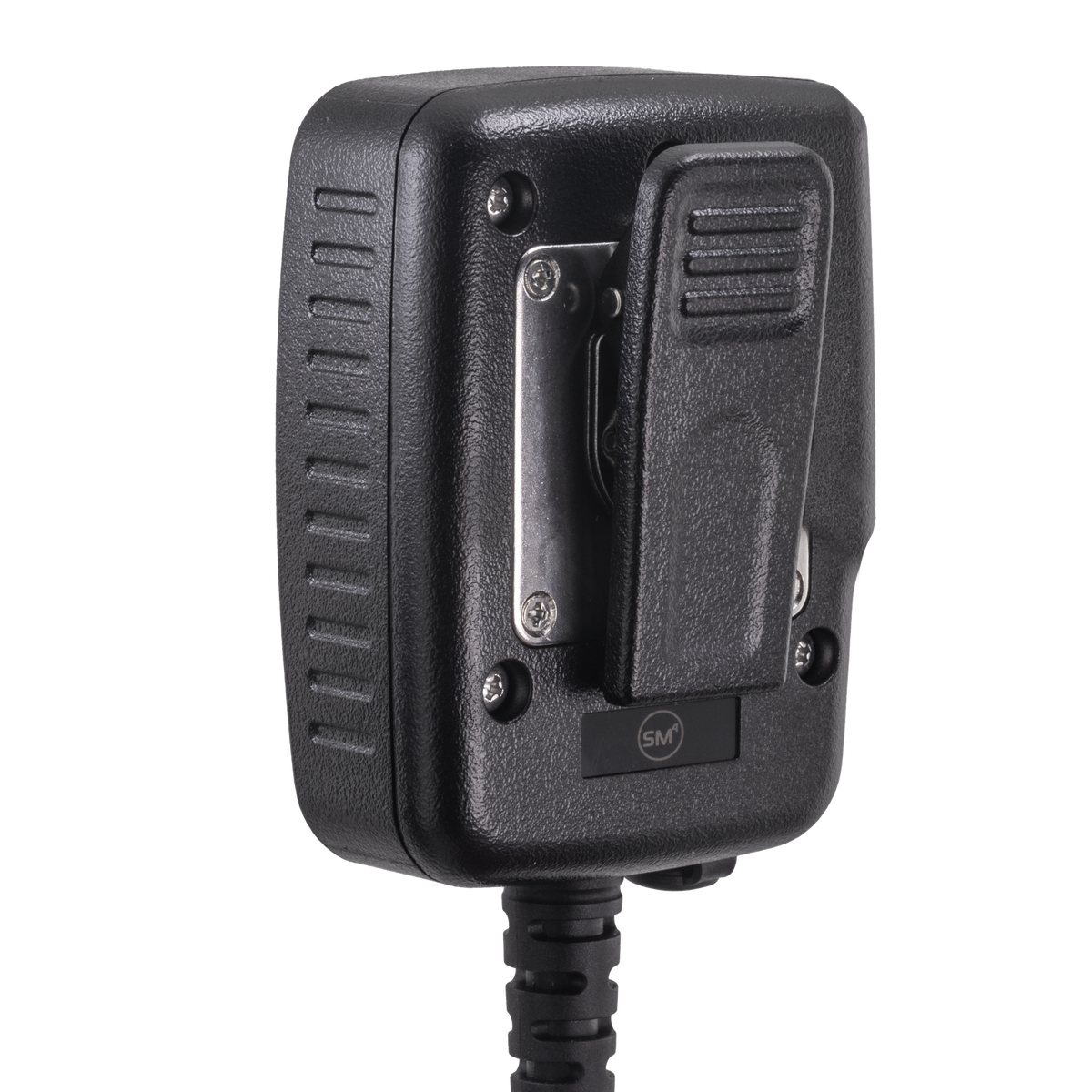 SM4 Full-Size IP55 Speaker Microphone with 3.5mm Earpiece Port