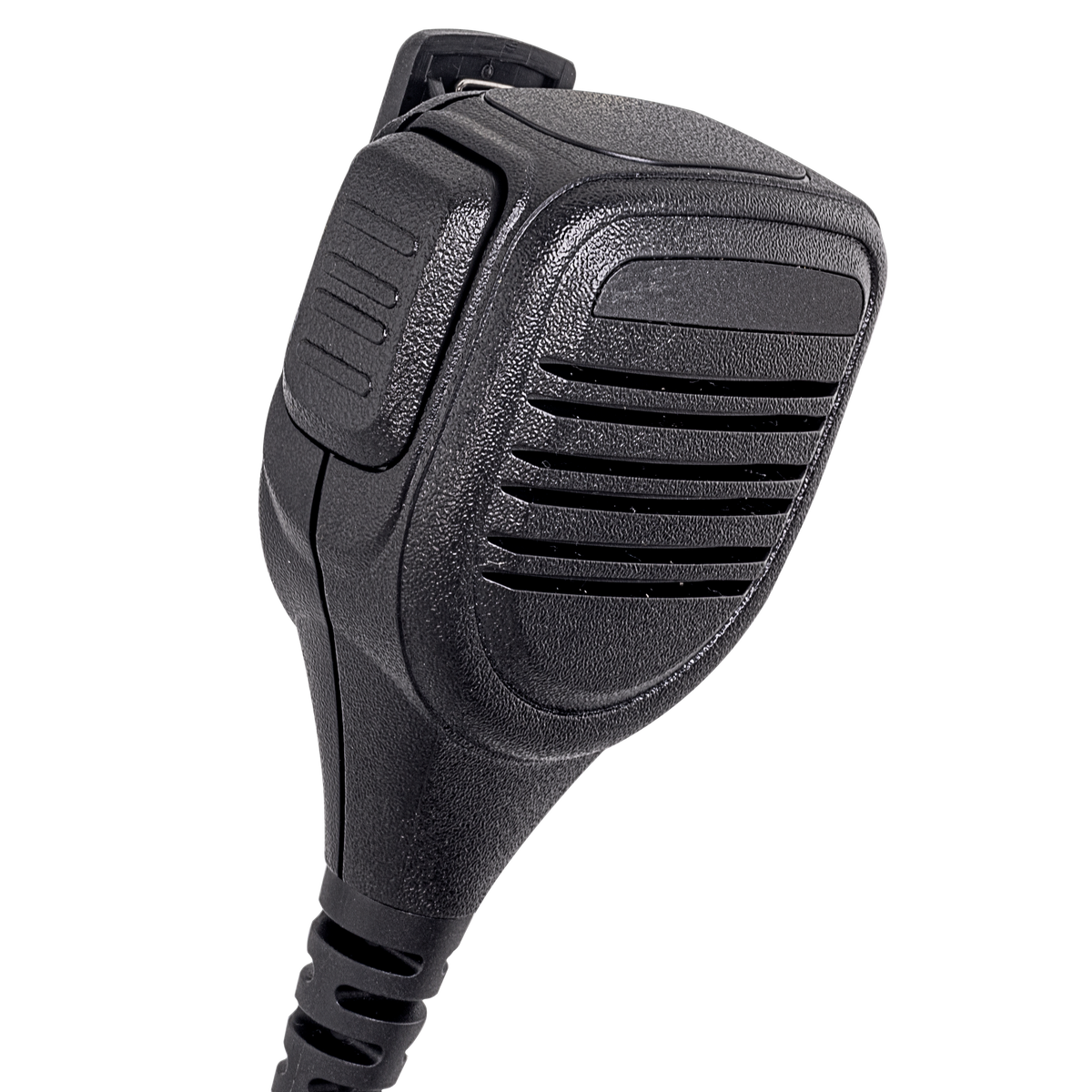 SM6W Compact IP67 Waterproof Speaker Microphone with Earpiece Port