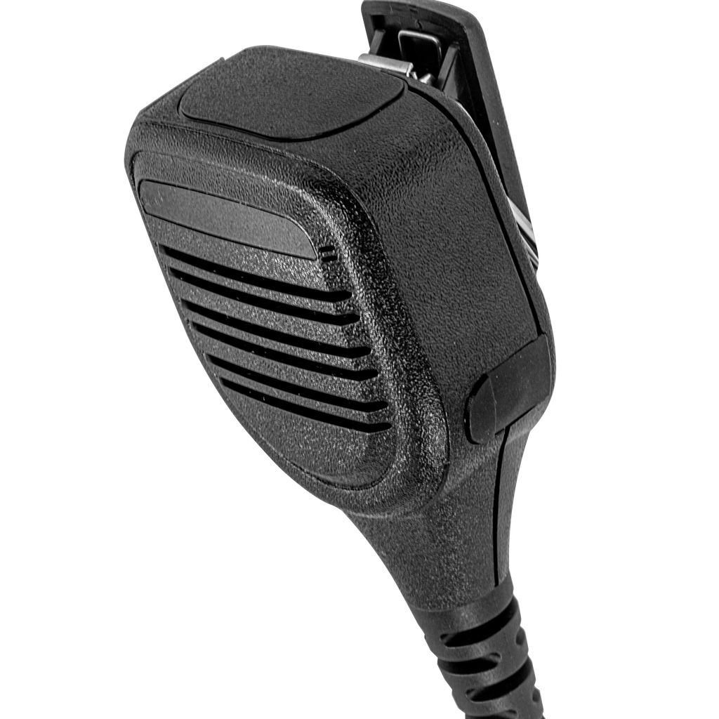 SM6WLNC Compact IP67 Noise-Canceling Speaker Microphone with Long Cable